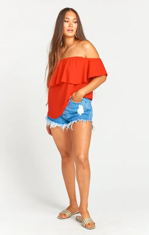 Ruffle Top sold by Show Me Your MuMu