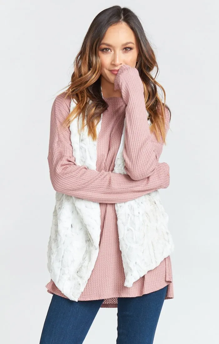 Fausta Fur Vest sold by Show Me Your MuMu