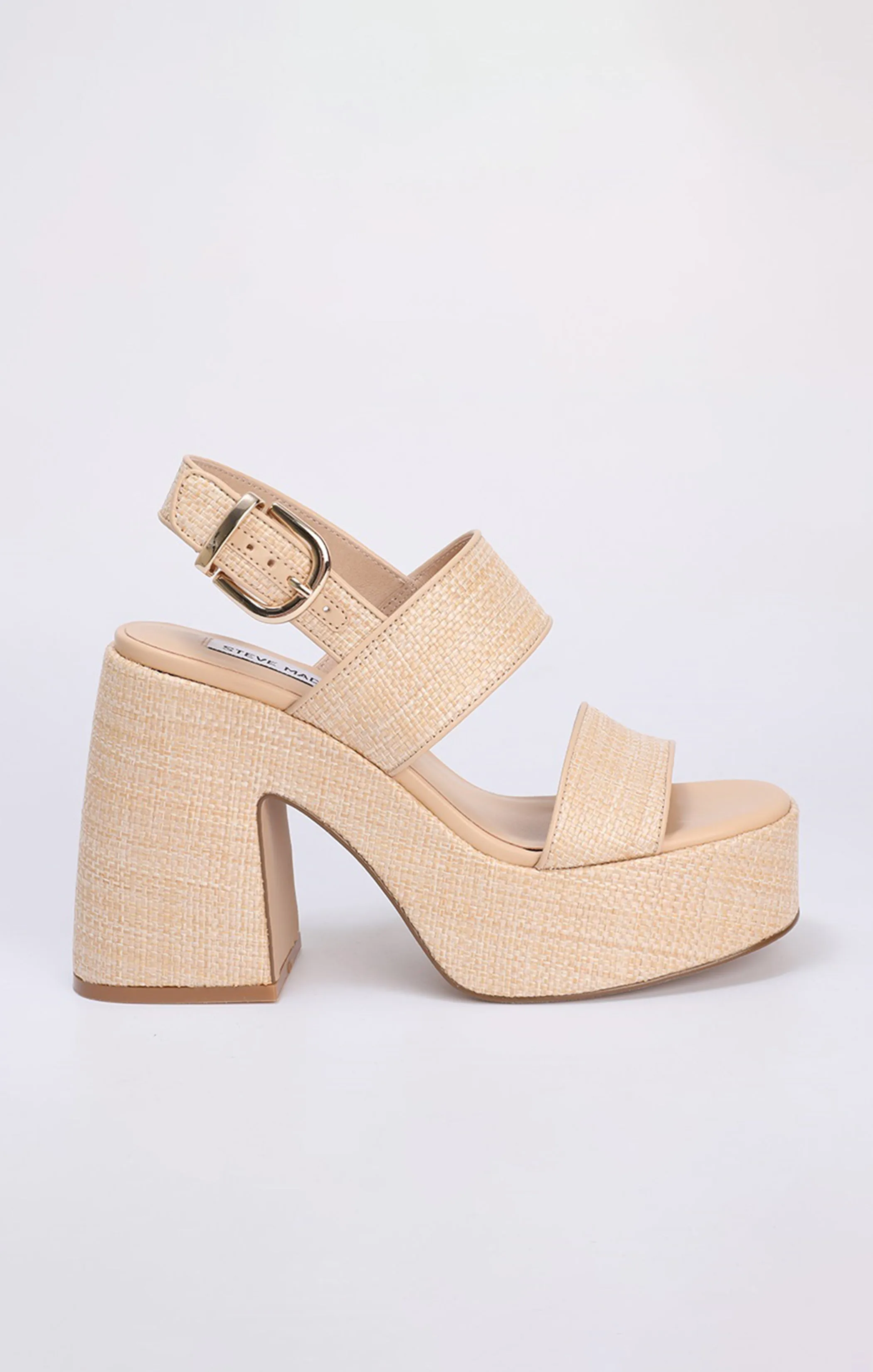 Steve Madden Valory Platform Heel ~ Natural Raffia sold by Show Me Your MuMu product image thumbnail 5