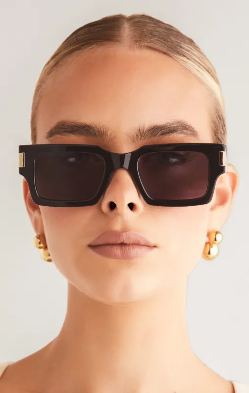Banbè Eyewear The Sara Sunglasses ~ Black sold by Show Me Your MuMu