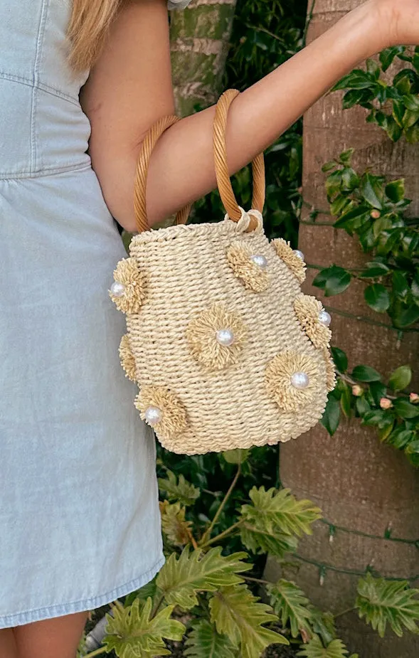 Elia Straw Bag ~ Light Natural sold by Show Me Your MuMu product image thumbnail 3