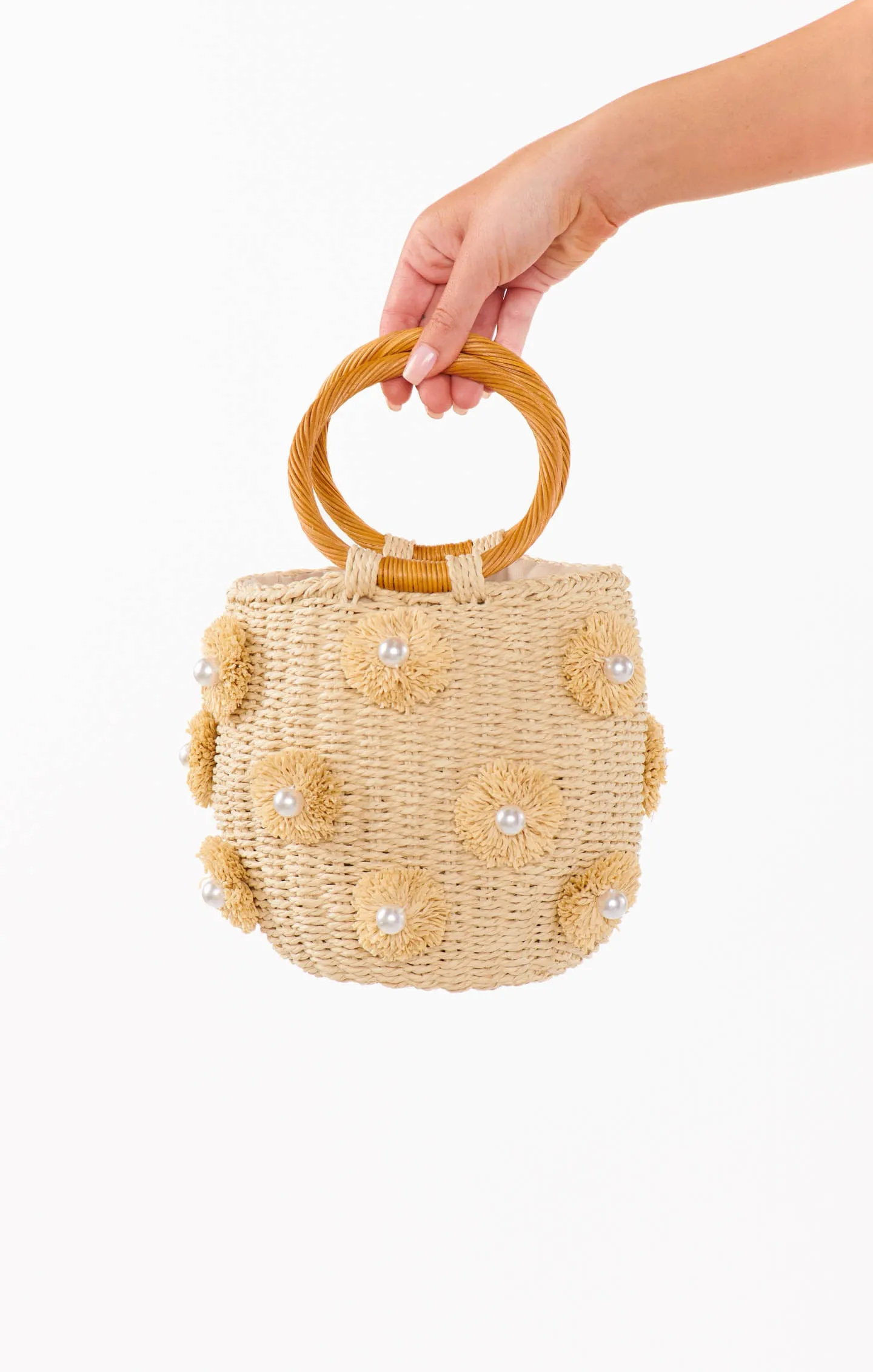 Elia Straw Bag ~ Light Natural sold by Show Me Your MuMu product image thumbnail 2