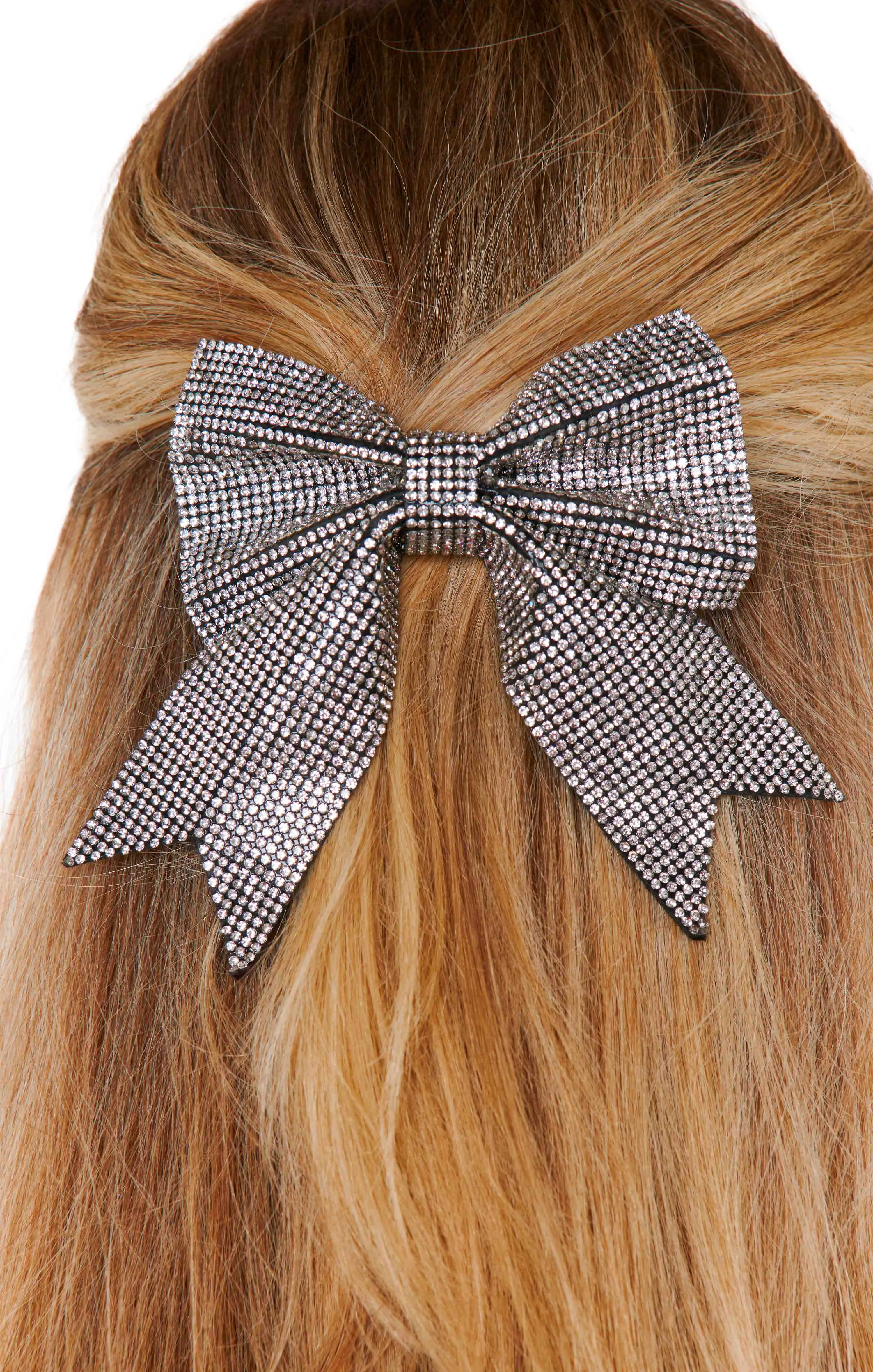 Holiday Hair Bow ~ Silver sold by Show Me Your MuMu product image thumbnail 3