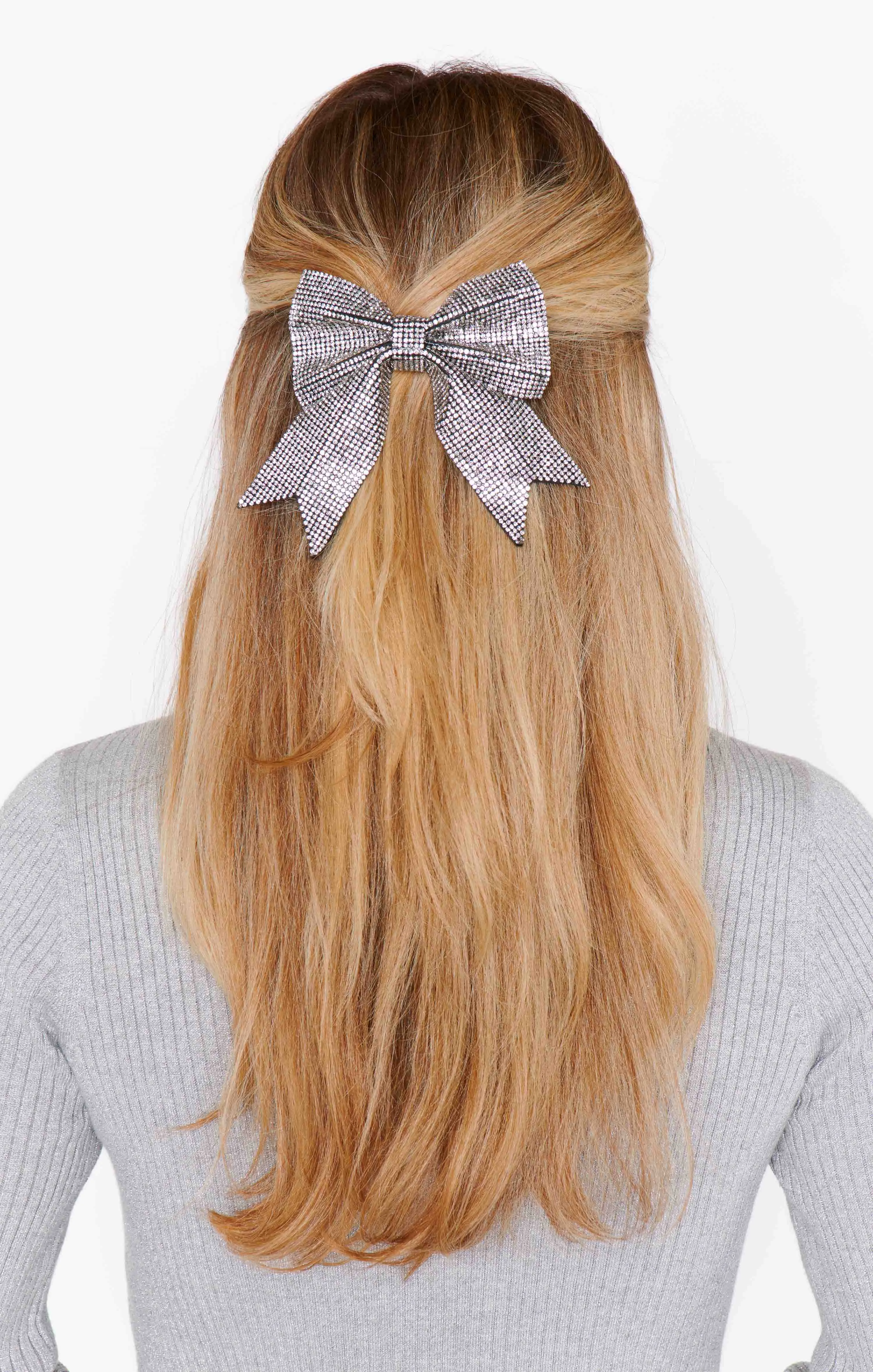 Holiday Hair Bow ~ Silver sold by Show Me Your MuMu product image thumbnail 2
