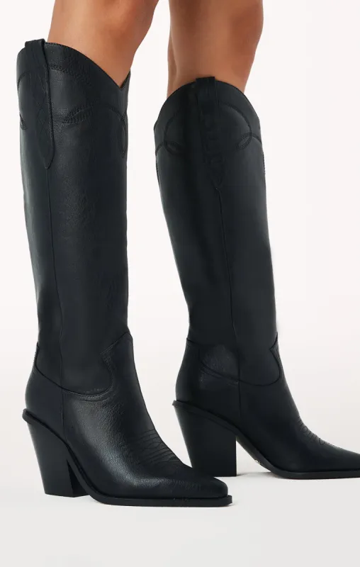 Billini Steele Western Boot ~ Black sold by Show Me Your MuMu
