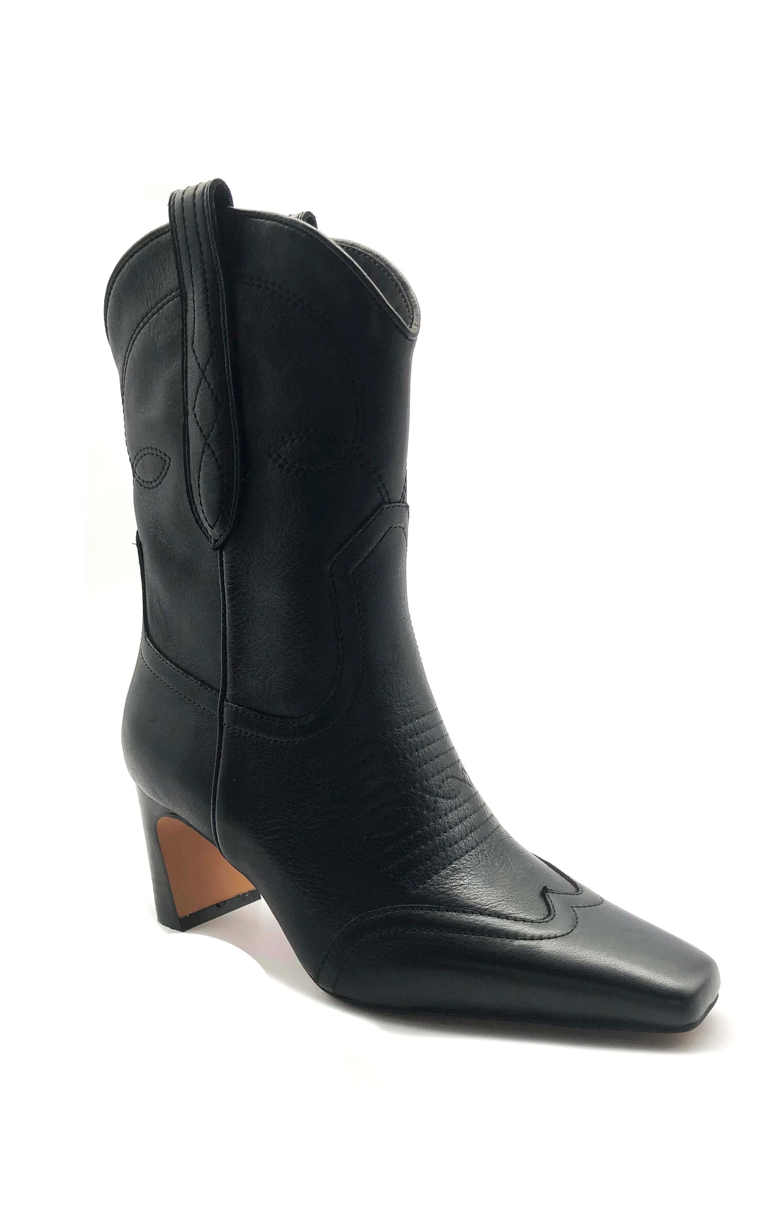 Steve Madden Josefine Bootie ~ Black Leather sold by Show Me Your MuMu product image thumbnail 2