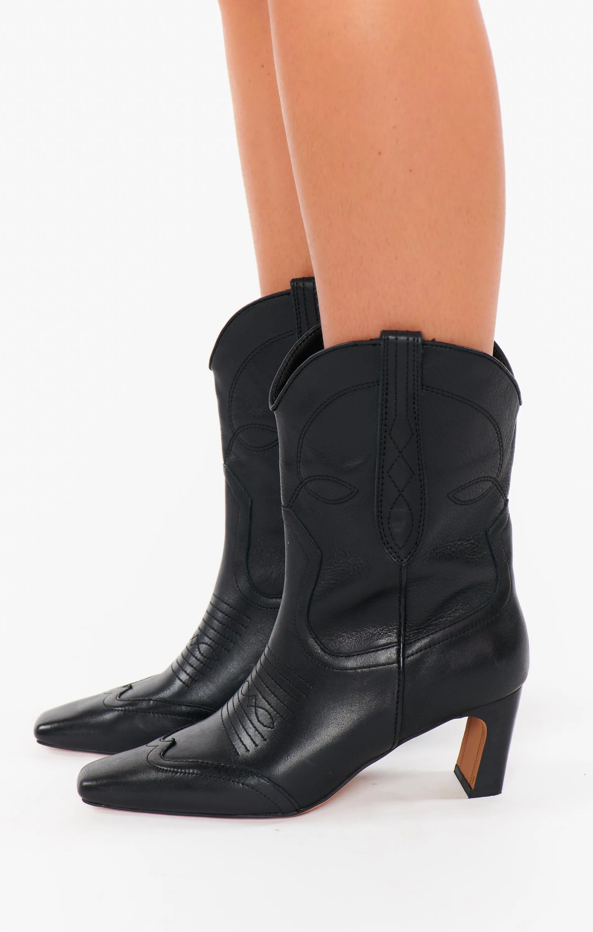 Steve Madden Josefine Bootie ~ Black Leather sold by Show Me Your MuMu product image thumbnail 3