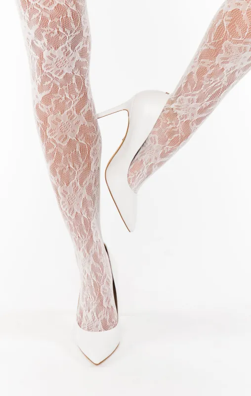 Sam Edelman Hazel Heel ~ Bright White Leather sold by Show Me Your MuMu