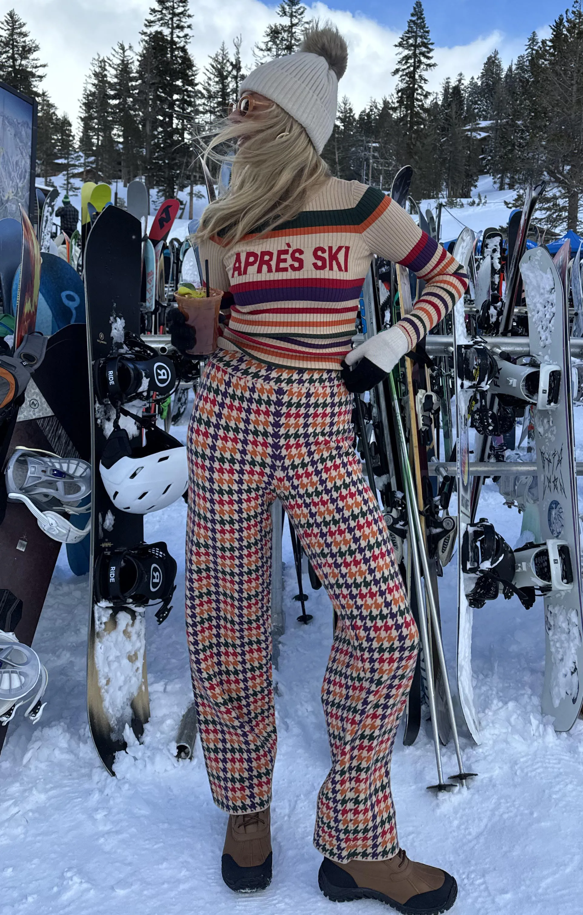 Slopes Sweater ~ Apres Ski Stripe sold by Show Me Your MuMu product image thumbnail 5