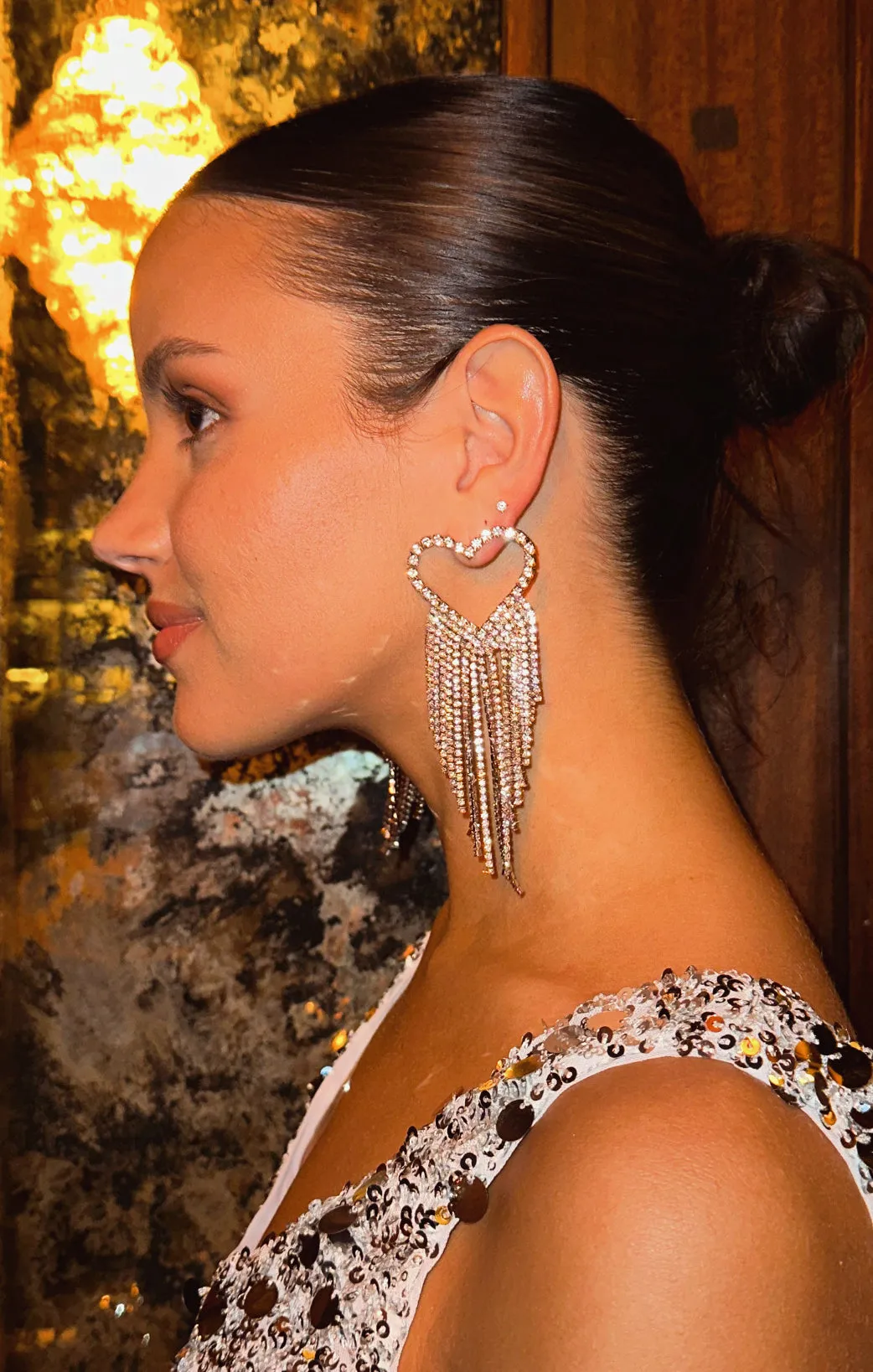 Petit Moments Glamour Earrings ~ Silver sold by Show Me Your MuMu product image thumbnail 3