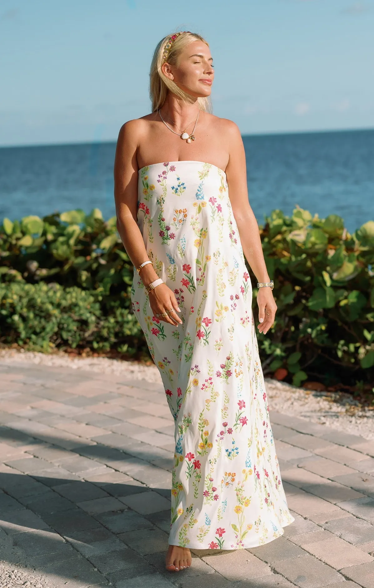 Riley Maxi Dress ~ Ethereal Sequins sold by Show Me Your MuMu