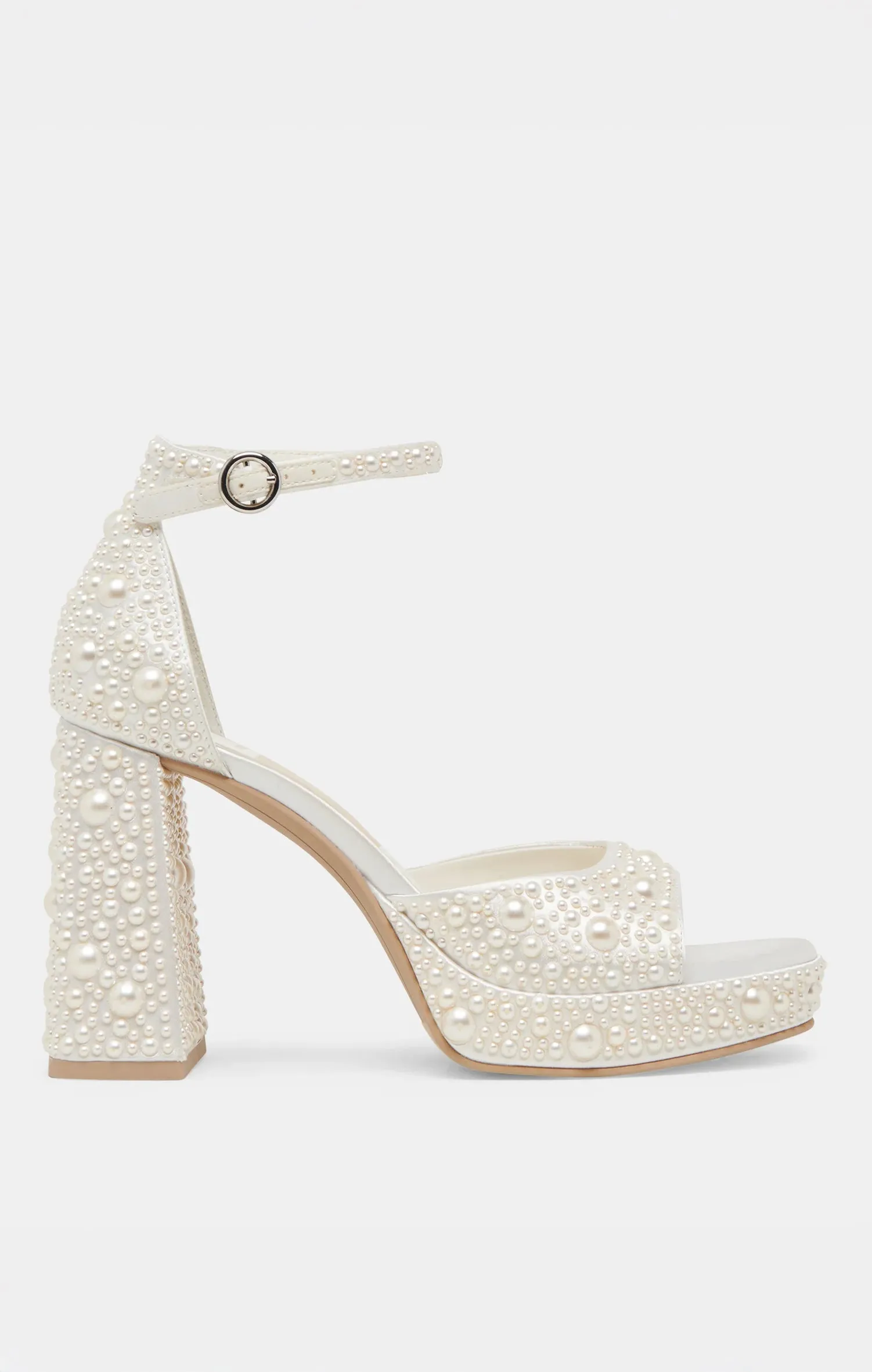 Dolce Vita Pandro Pearl Heel ~ True White sold by Show Me Your MuMu product image thumbnail 2