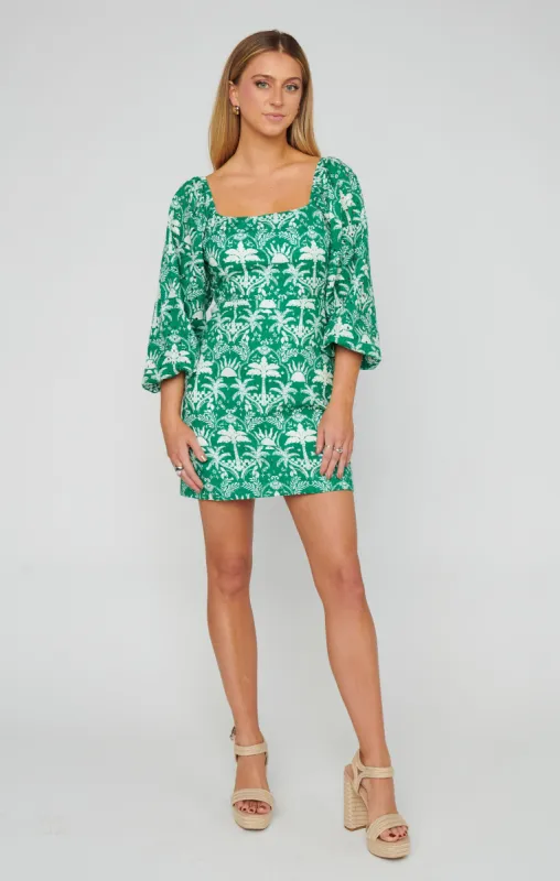 Tamara Tie Back Dress ~ Tiki Palms sold by Show Me Your MuMu