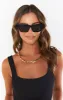 Banbé Eyewear The Gisele Sunglasses ~ Black sold by Show Me Your MuMu