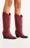 Billini Marmalade Western Boot ~ Garnet sold by Show Me Your MuMu