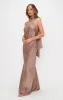 Lisa Maxi Dress ~ Dune Luxe Satin sold by Show Me Your MuMu