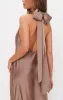 Lisa Maxi Dress ~ Dune Luxe Satin sold by Show Me Your MuMu