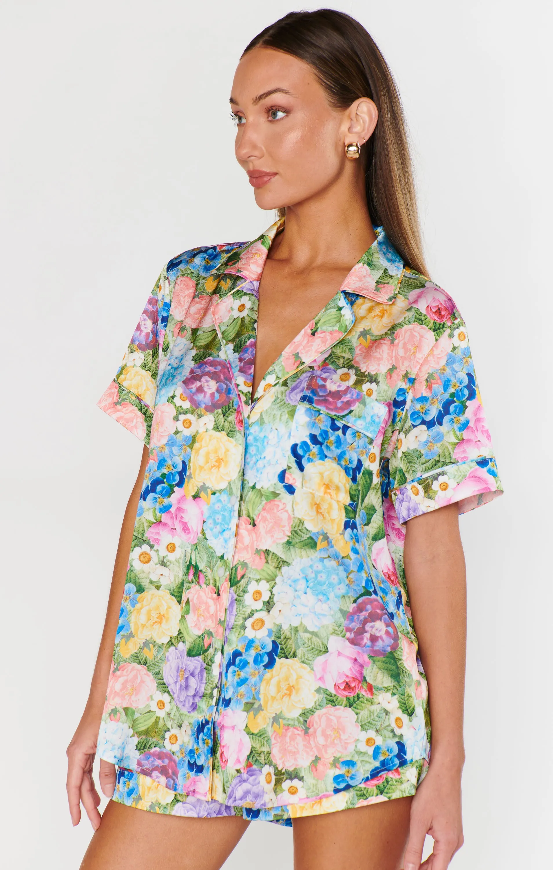 Slumber PJ Set ~ Flower Shop Silky sold by Show Me Your MuMu product image thumbnail 4