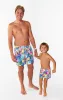 Little Beach Bum Trunks ~ Flower Shop sold by Show Me Your MuMu