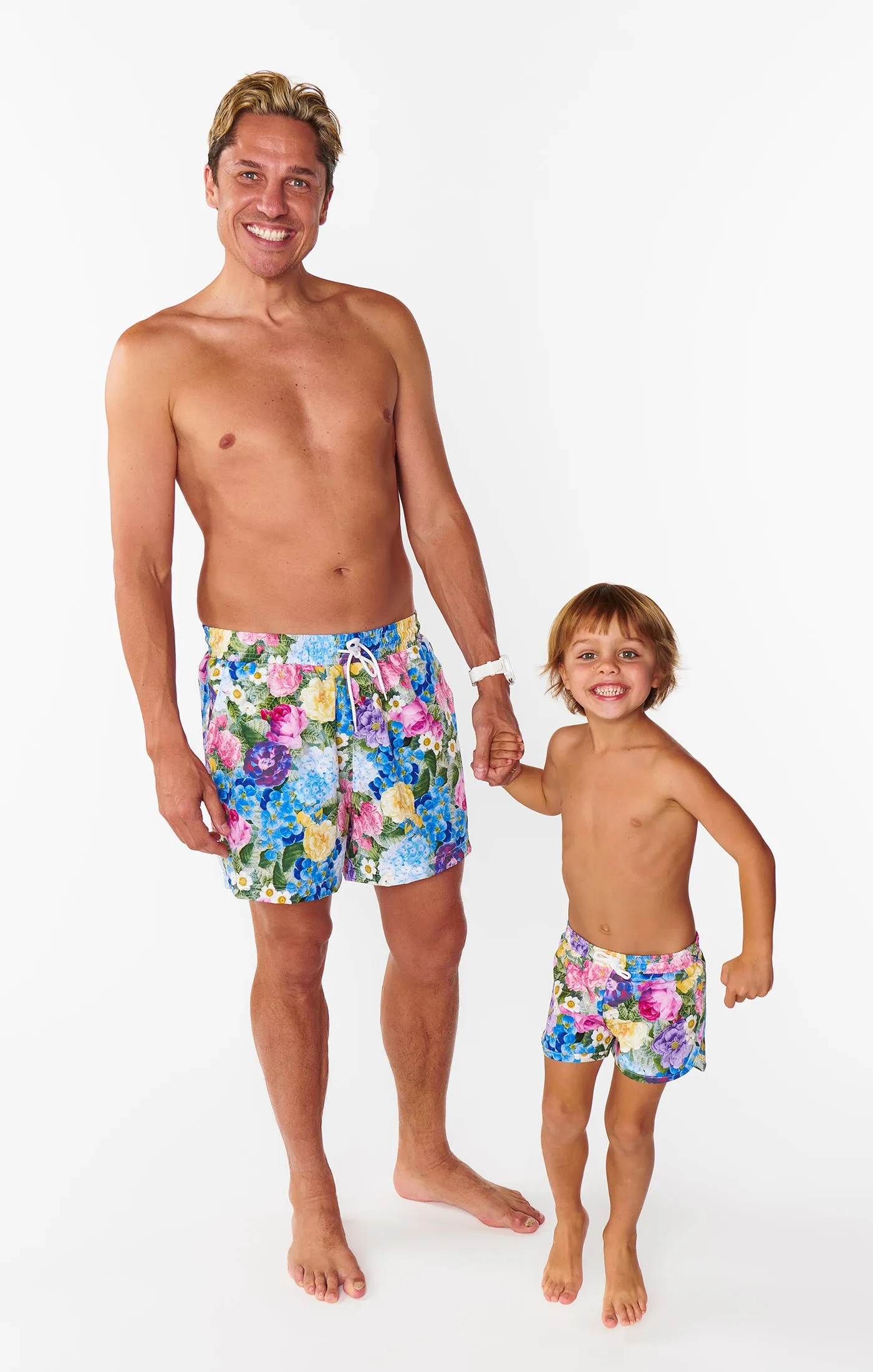 Little Beach Bum Trunks ~ Flower Shop sold by Show Me Your MuMu product image thumbnail 3