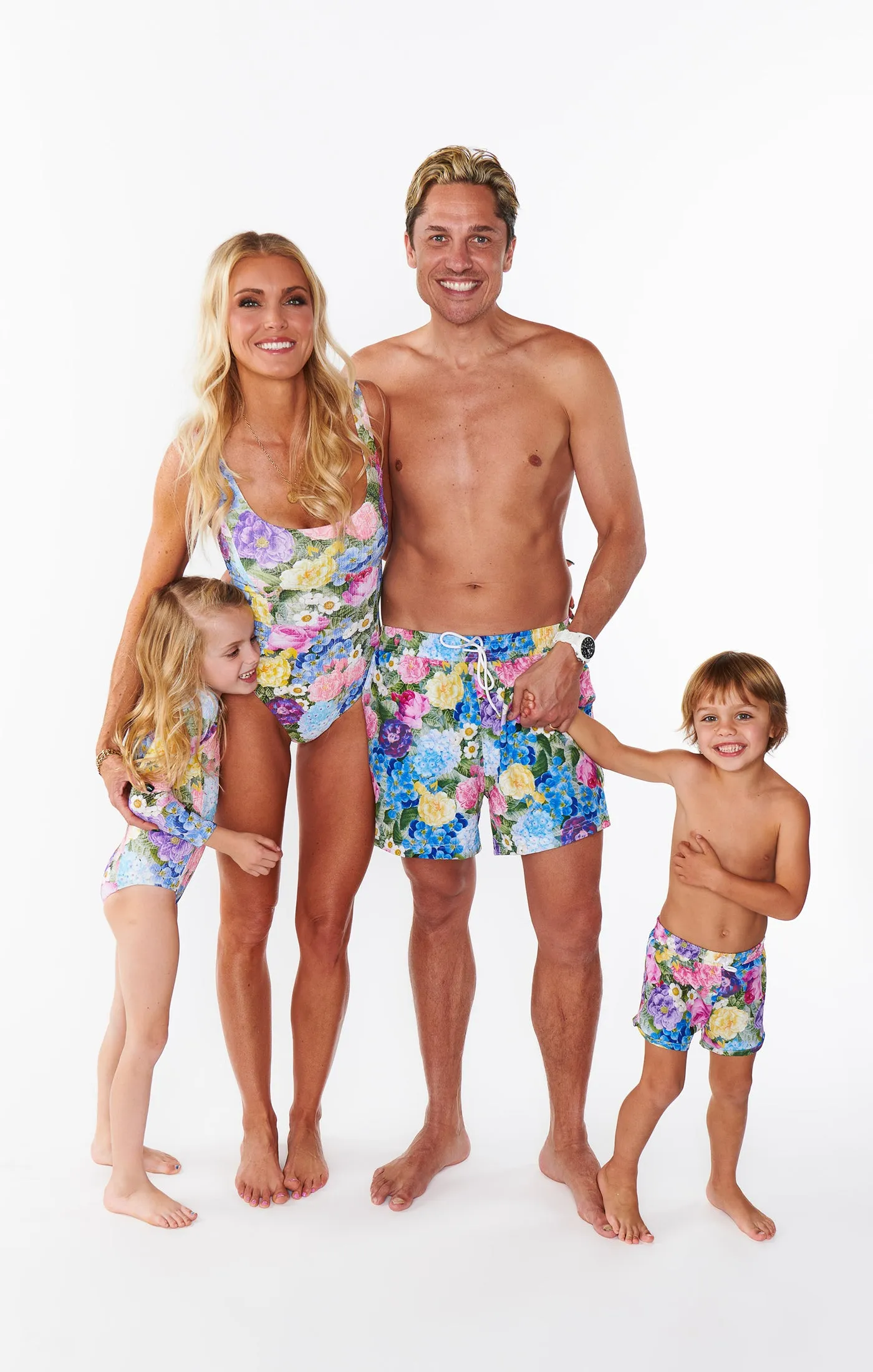 Little Beach Bum Trunks ~ Flower Shop sold by Show Me Your MuMu product image thumbnail 5
