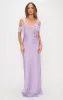 Bella Maxi Dress ~ Lavender Luxe Satin sold by Show Me Your MuMu