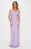 Bella Maxi Dress ~ Lavender Luxe Satin sold by Show Me Your MuMu