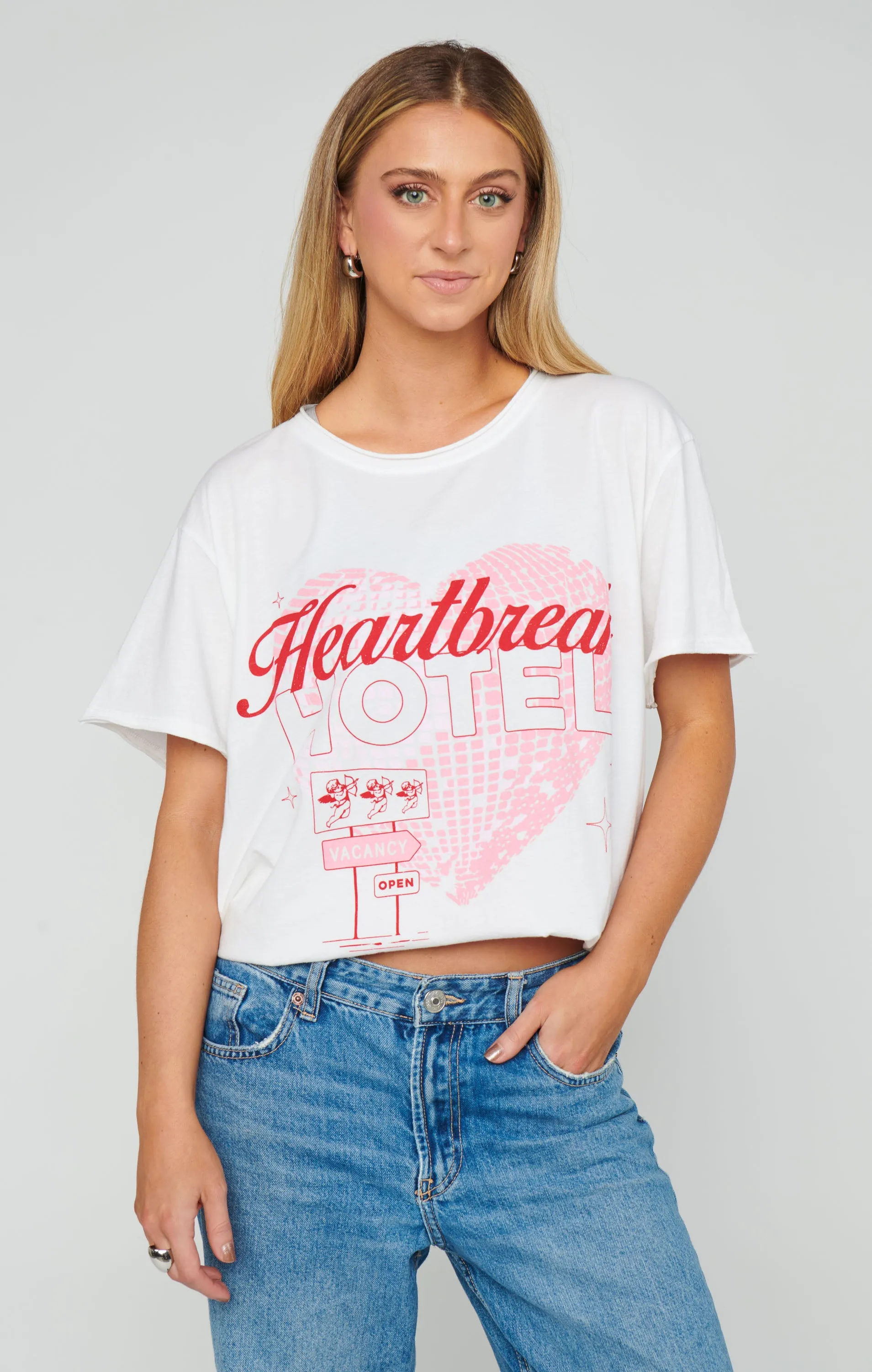 Airport Tee ~ Heartbreak Hotel Graphic sold by Show Me Your MuMu product image thumbnail 4