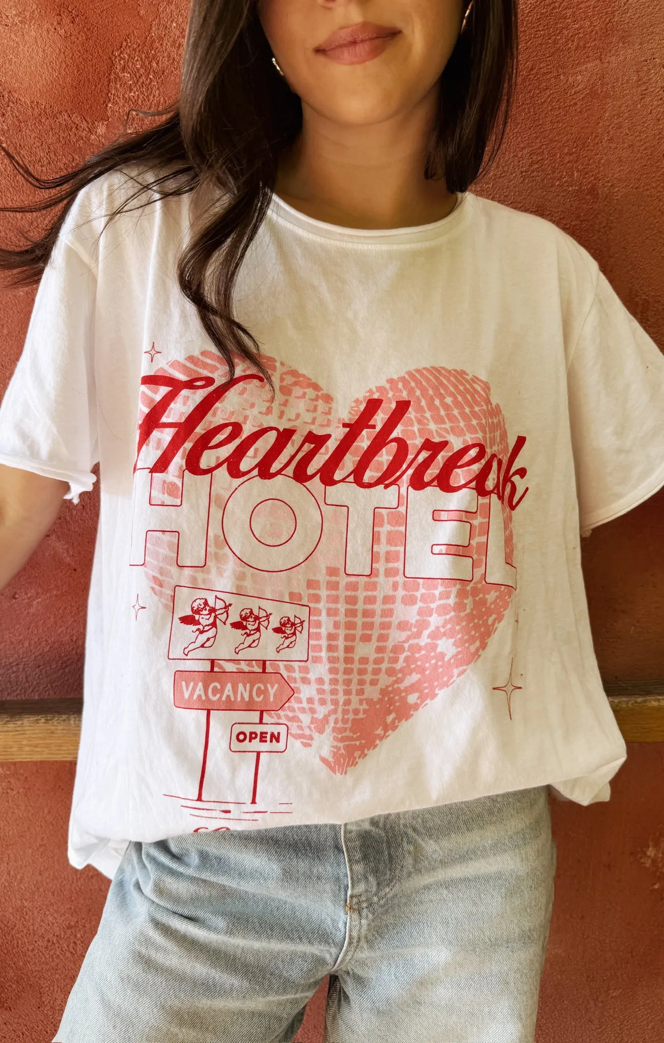 Airport Tee ~ Heartbreak Hotel Graphic sold by Show Me Your MuMu
