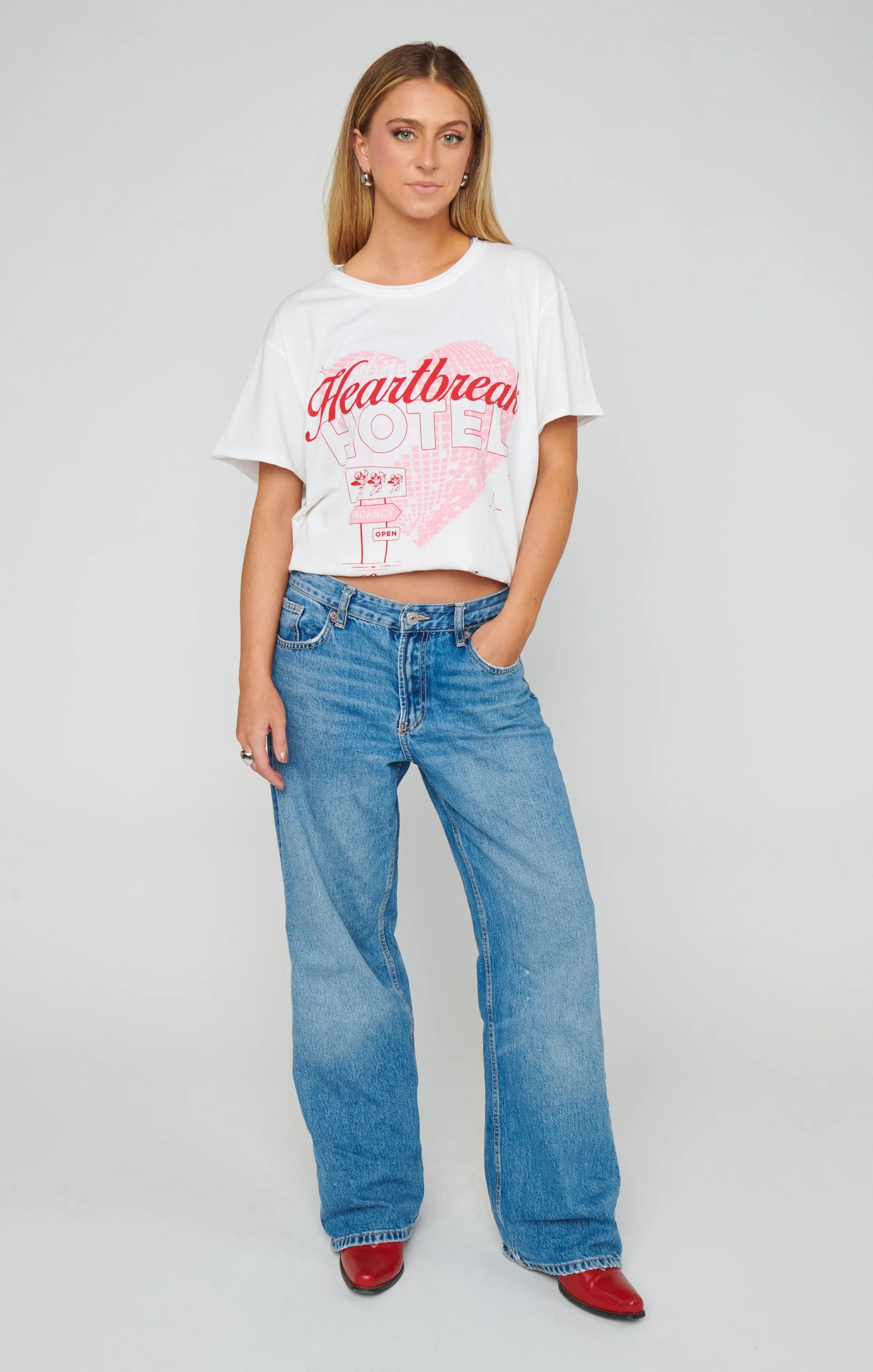 Airport Tee ~ Heartbreak Hotel Graphic sold by Show Me Your MuMu product image thumbnail 3