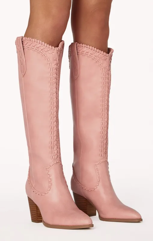 Billini Finley Cowboy Boot ~ Burnished Pink sold by Show Me Your MuMu