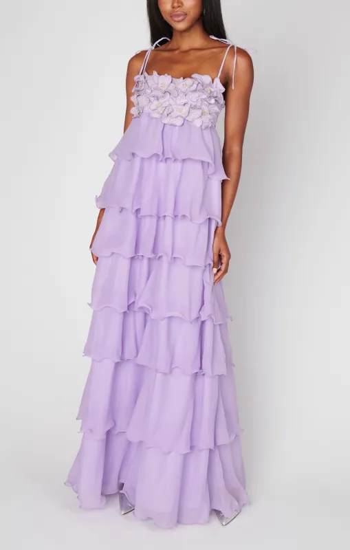 Gabriella Maxi Dress ~ Lilac Enchanted Embellishment sold by Show Me Your MuMu