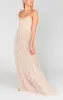 Francesca Maxi Dress ~ Champagne Tulle Ruffle sold by Show Me Your MuMu