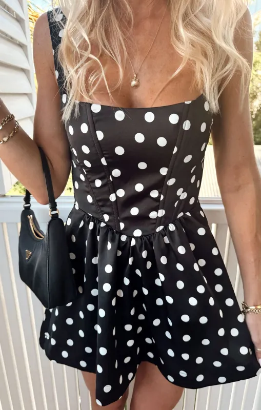 Nina Skort Dress ~ Polka Dot sold by Show Me Your MuMu