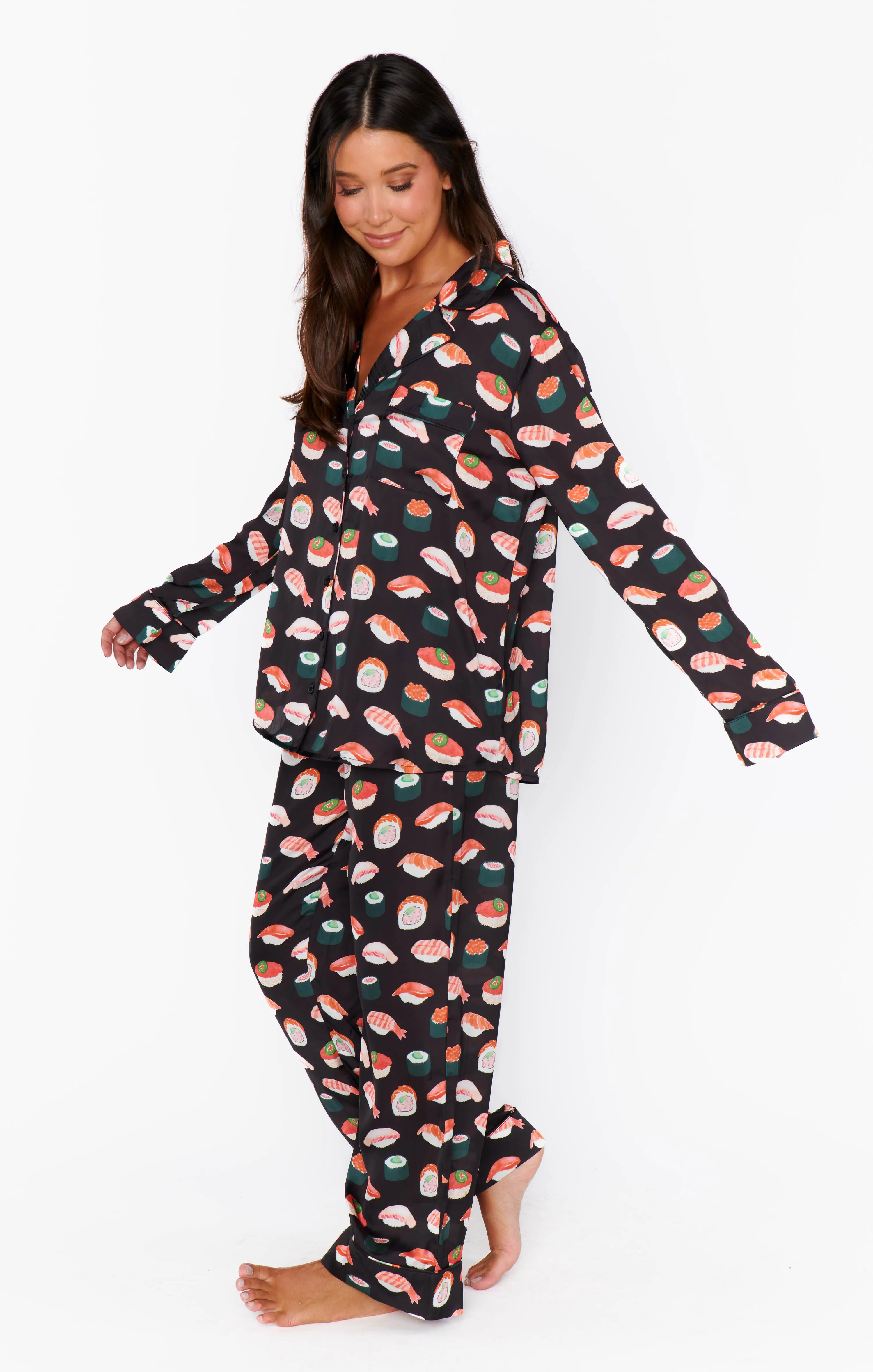 Classic PJ Set ~ Sushi Silky sold by Show Me Your MuMu product image thumbnail 5