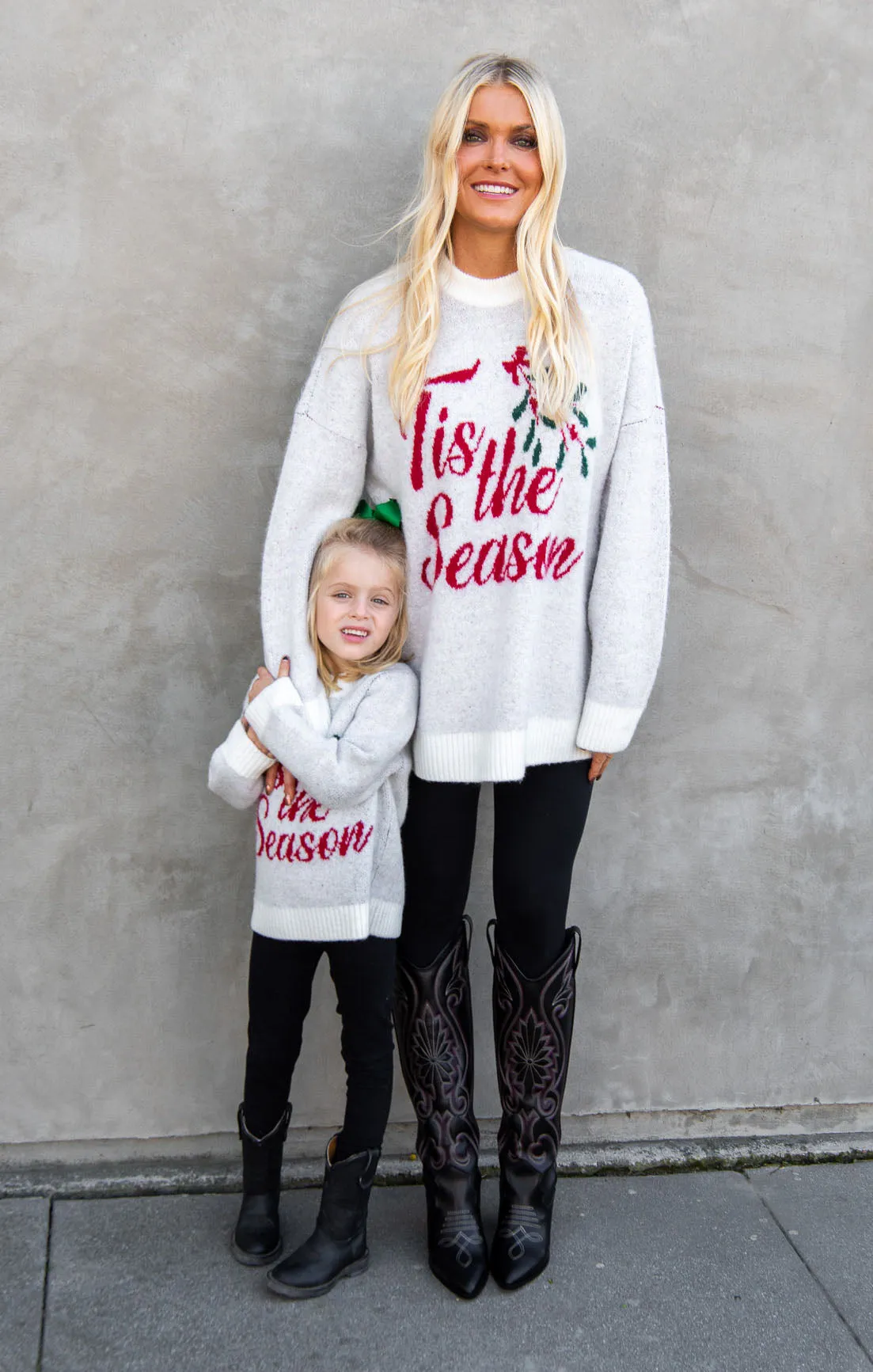 Lil Classic Crewneck Sweater ~ Season Graphic Knit sold by Show Me Your MuMu product image thumbnail 4