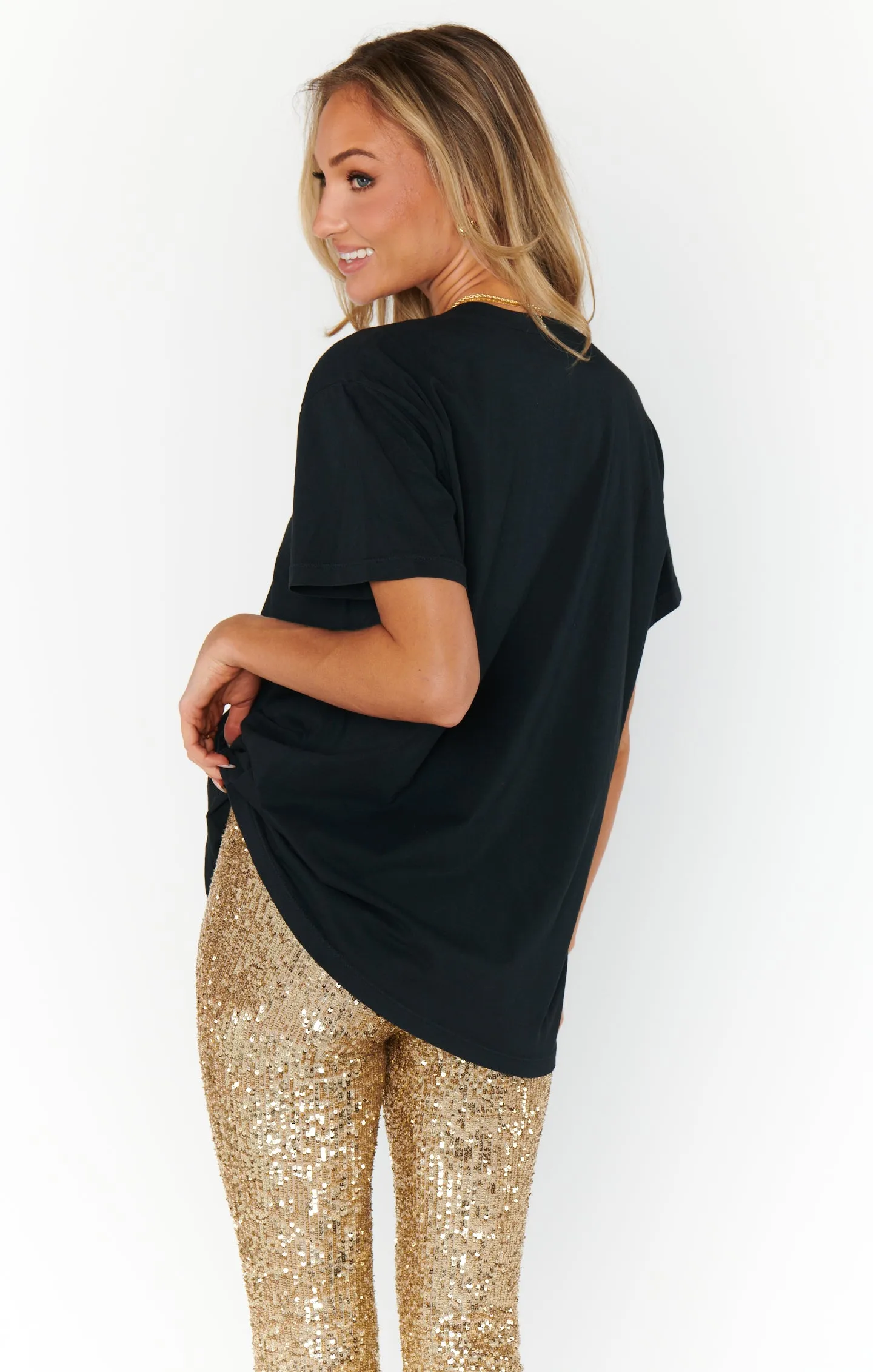 Travis Tee ~ Club De Champagne Graphic sold by Show Me Your MuMu product image thumbnail 5