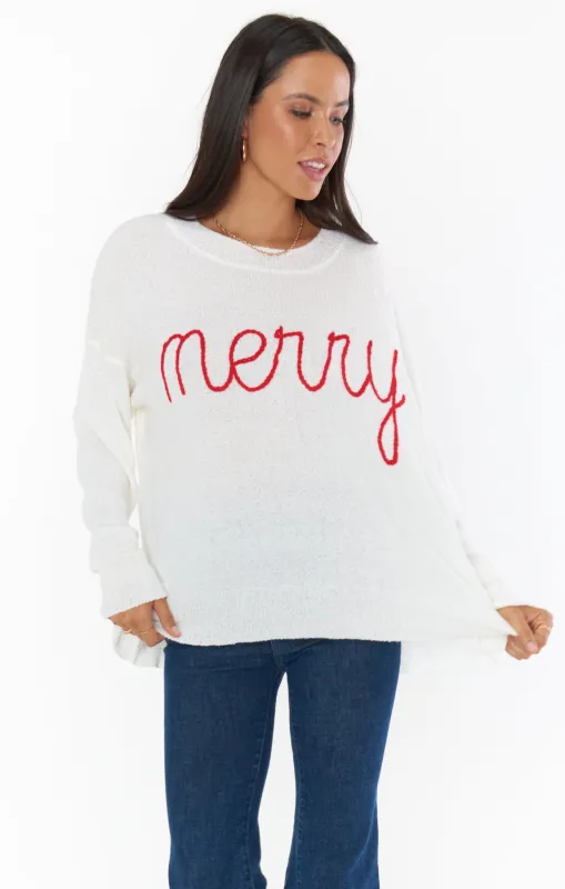 Woodsy Sweater ~ Merry Knit sold by Show Me Your MuMu