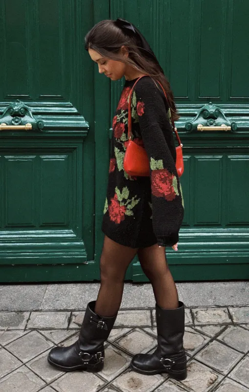 Summit Sweater ~ Send Me Roses Knit sold by Show Me Your MuMu