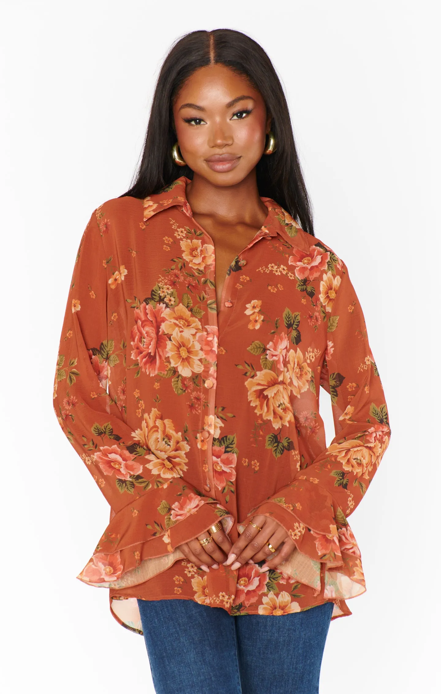 Carmela Top ~ Garden Harvest sold by Show Me Your MuMu product image thumbnail 4