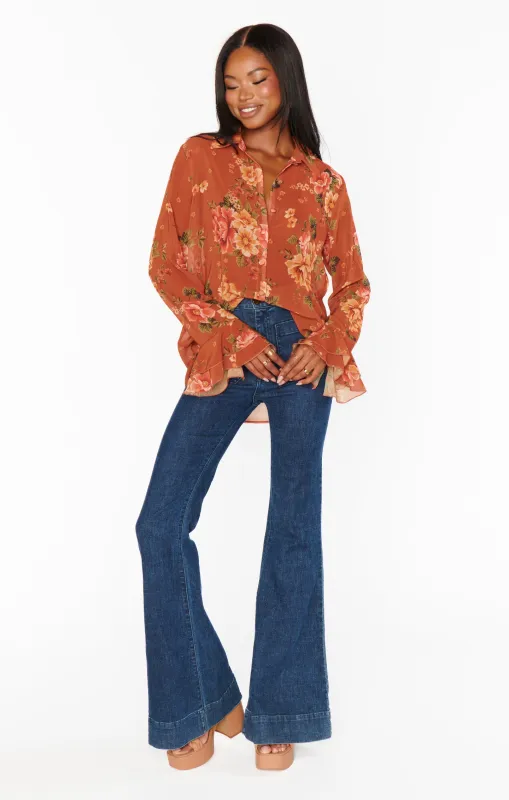 Carmela Top ~ Garden Harvest sold by Show Me Your MuMu