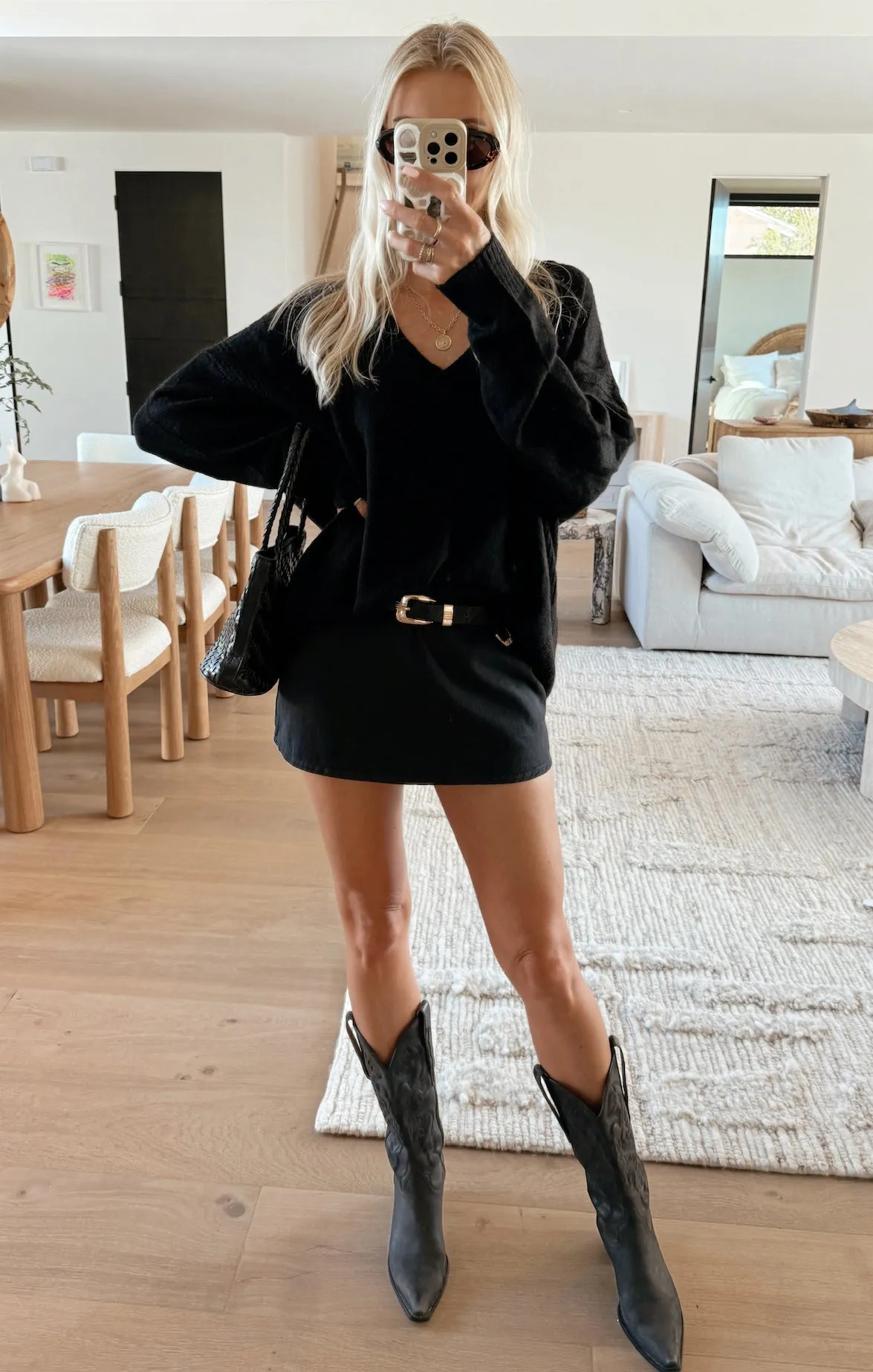 Ozzy Oversized Sweater ~ Black Knit sold by Show Me Your MuMu product image thumbnail 3