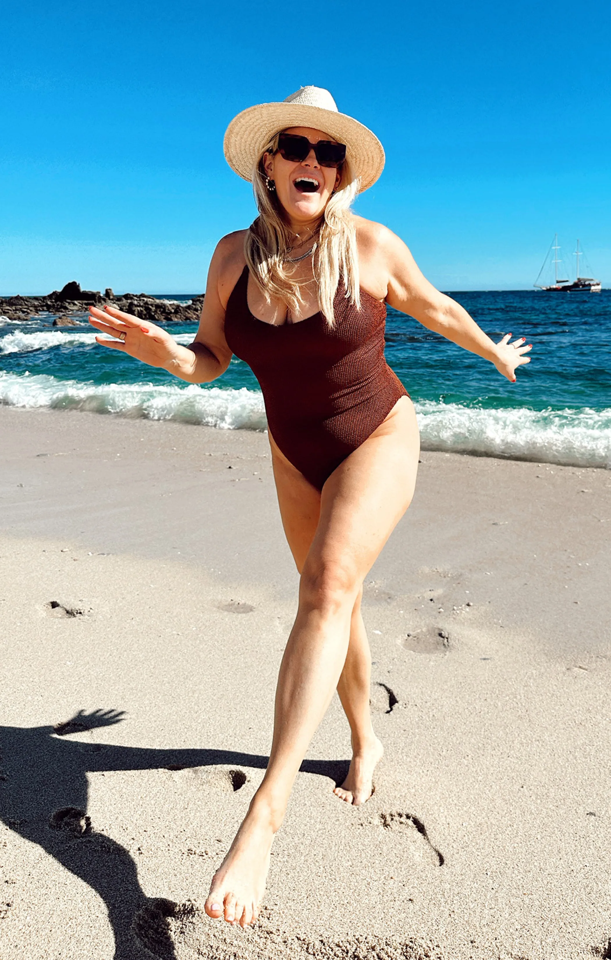 Positano One Piece ~ Chocolate Scrunch sold by Show Me Your MuMu product image thumbnail 4