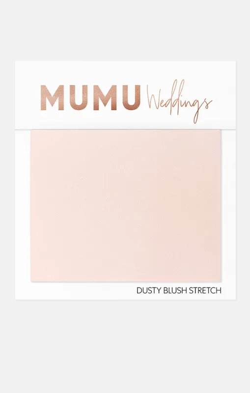 Bridesmaid Fabric Swatch ~ Dusty Blush Stretch made by Show Me Your MuMu