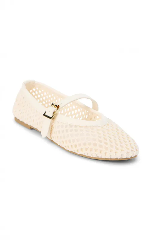 Matisse Nolita Ballet Flat ~ Ivory sold by Show Me Your MuMu