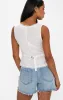 Mimi Top ~ White Linen sold by Show Me Your MuMu
