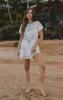 Cleo Coverup ~ Salty Floral Crochet sold by Show Me Your MuMu