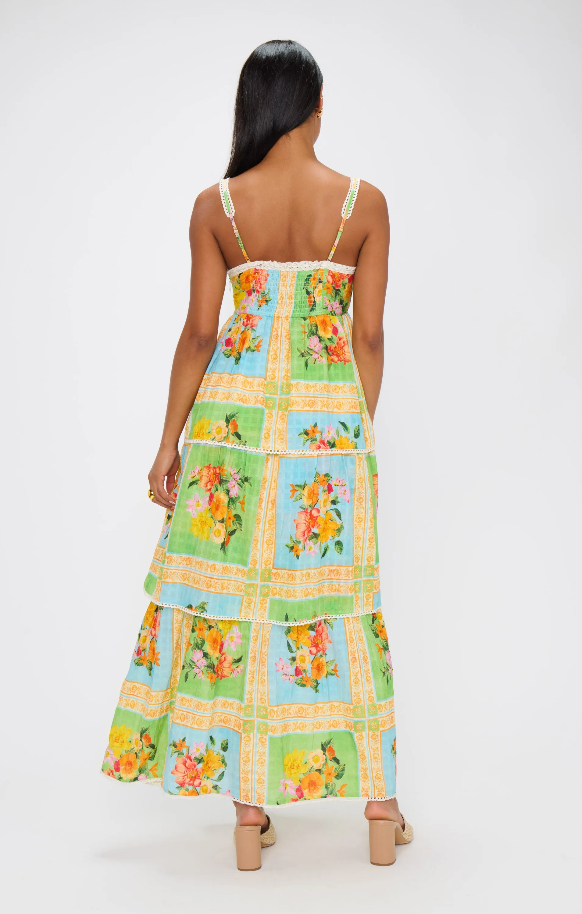 Peyton Midi Dress ~ Country Bouquet sold by Show Me Your MuMu product image thumbnail 5