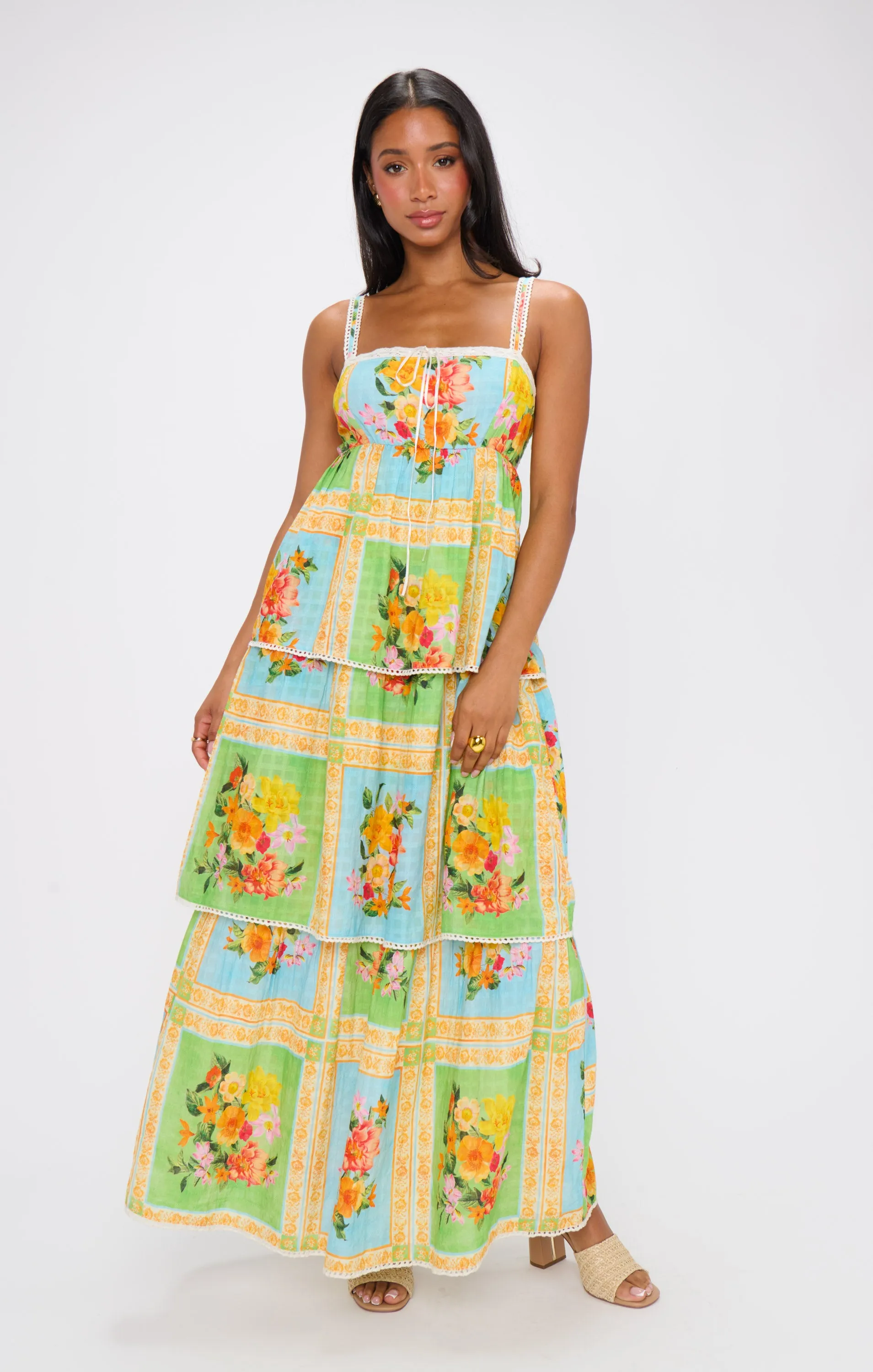 Peyton Midi Dress ~ Country Bouquet sold by Show Me Your MuMu product image thumbnail 3