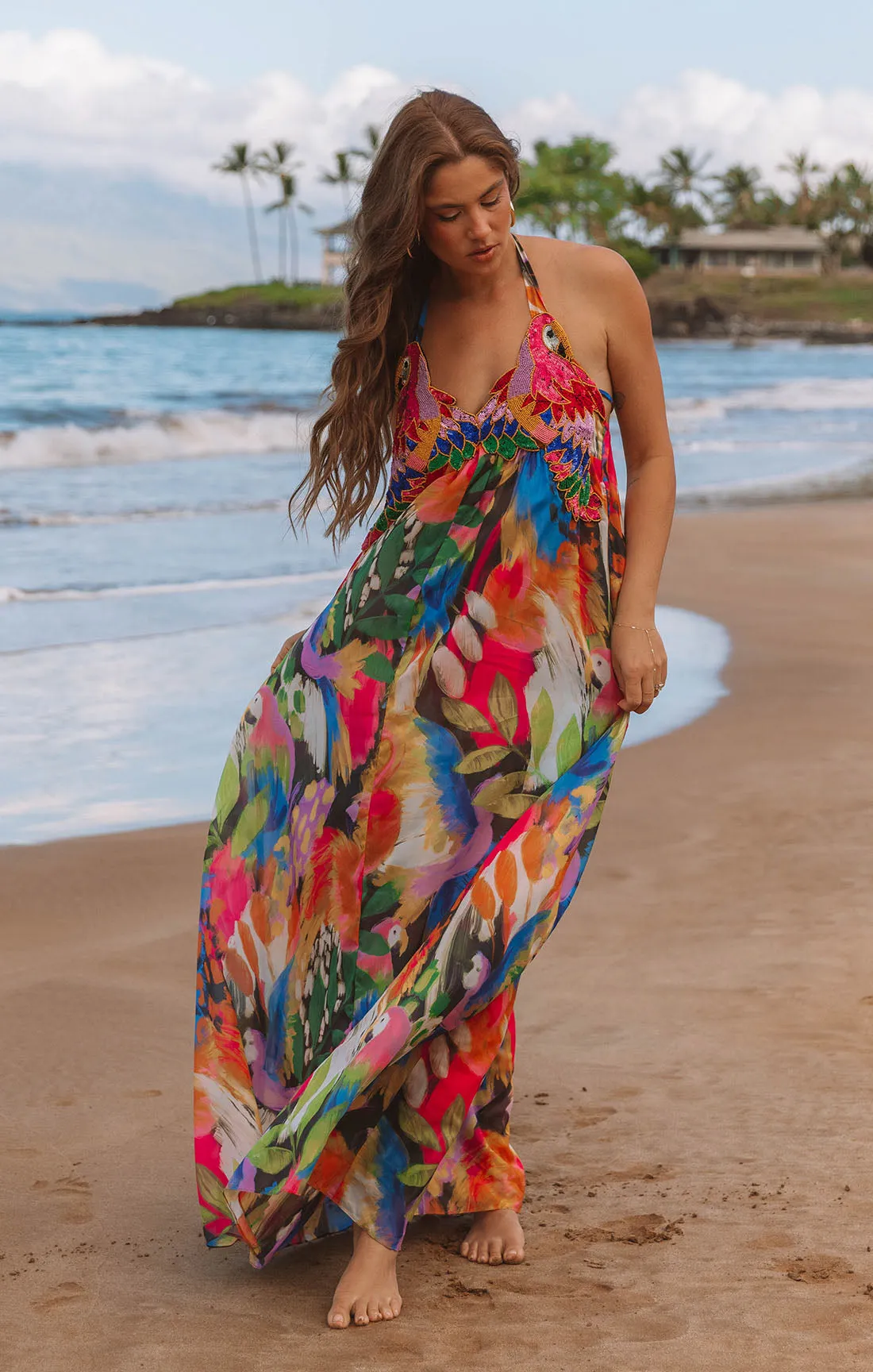 Valentina Maxi Dress ~ Midnight in Rio sold by Show Me Your MuMu product image thumbnail 2